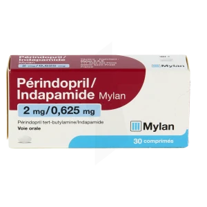 Perindopril/indapamide Viatris 2 Mg/0,625 Mg, Comprimé