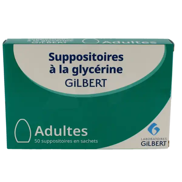 Suppositoires A La Glycerine Gilbert Adultes, Suppositoire
