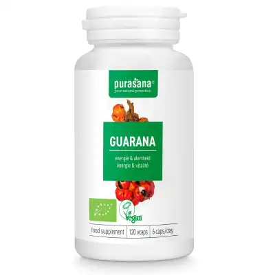 Purasana Guarana 300mg Gélules B/120 à Pont à Mousson