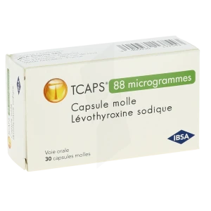 Tcaps 88 Microgrammes, Capsule Molle