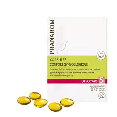 Pranarom Oleocaps 5 Caps Confort Gynécologique & Urinaire à LE-TOUVET