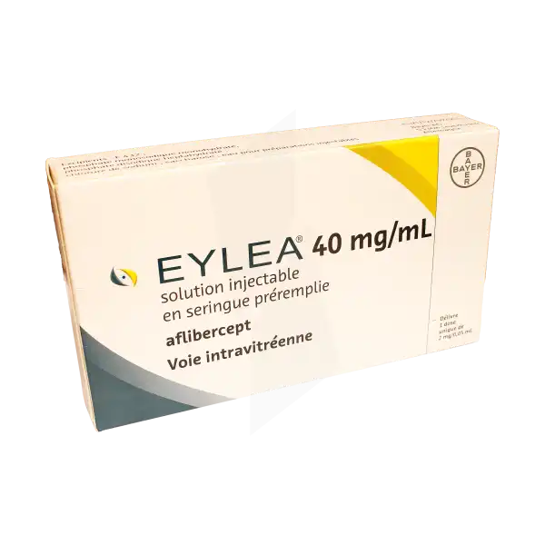 Eylea 40 Mg/ml, Solution Injectable En Seringue Préremplie