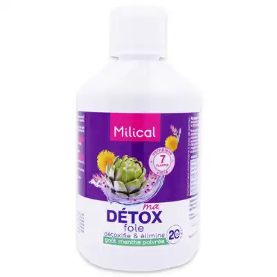 Milical Detox Boisson à Diluer Ma Détox Foie Fl/500ml à Ménilles