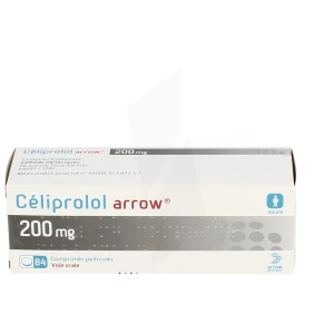 Celiprolol Arrow 200 Mg, Comprimé Pelliculé