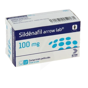 Sildenafil Arrow Lab 100 Mg, Comprimé Pelliculé
