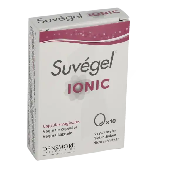 Suvégel Ionic Caps Vaginales B/10
