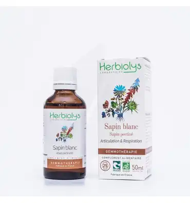 Herbiolys Gemmo - Sapin Blanc 50ml Bio à VINCENNES