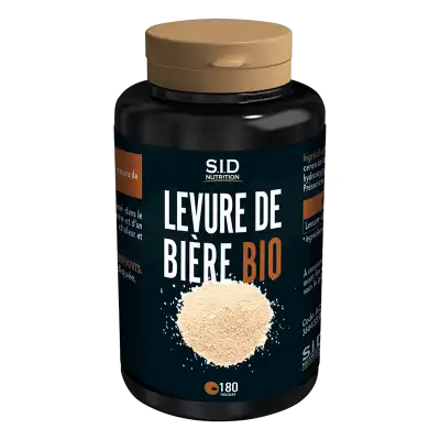 Sid Nutrition Levure De Bière Bio Comprimés B/180 à Pessac