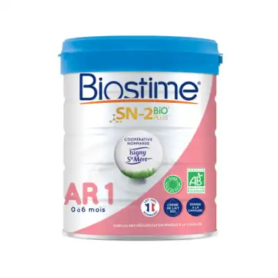 Biostime Ar 1 Lait En Poudre Bio Anti-régurgitation 0-6 Mois B/800g à AUCAMVILLE