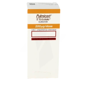 Pulmicort Turbuhaler 200 Microgrammes/dose, Poudre Pour Inhalation