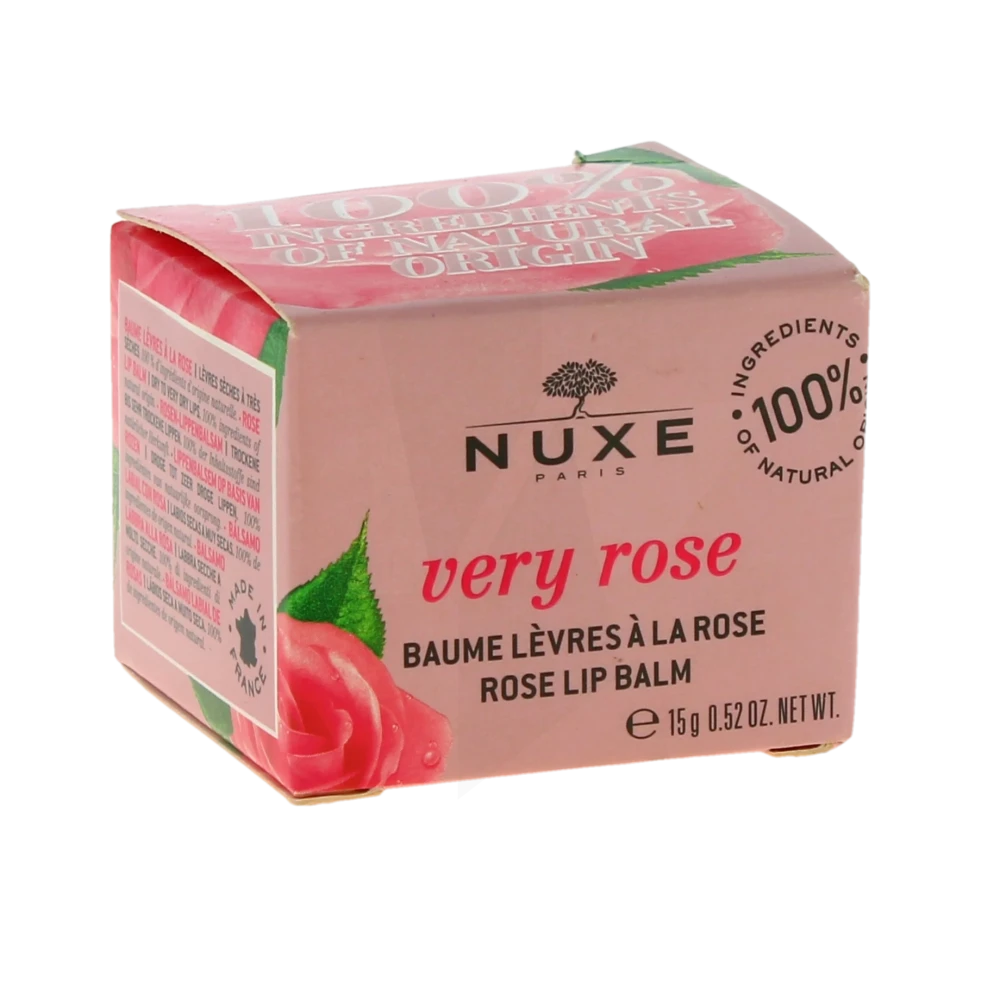 Nuxe Very Rose Baume Lèvres Pot De 15 G