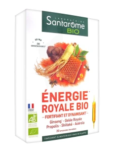 Santarome Bio Energie Royale Solution Buvable 20 Ampoules/10ml