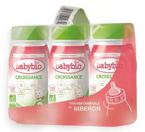 Babybio Croissance Liquide 6x25cl à VENTABREN