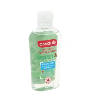 Assanis Pocket Gel Hydroalcoolique Amande Douce Fl/80ml à Saint-Herblain