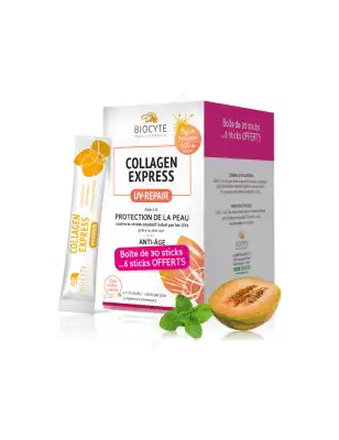 Biocyte Collagen Express UV-Repair Solution buvable 30 Sticks