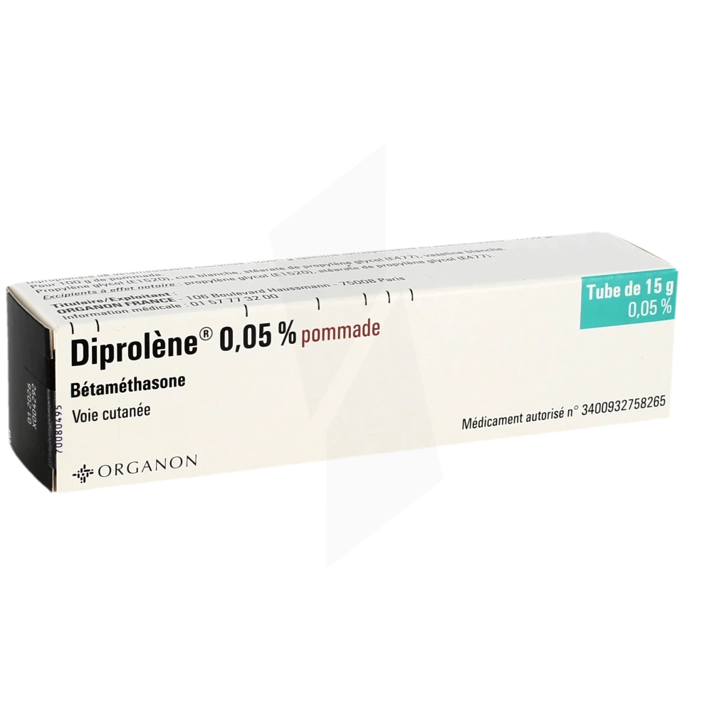 Diprolene 0,05 %, Pommade