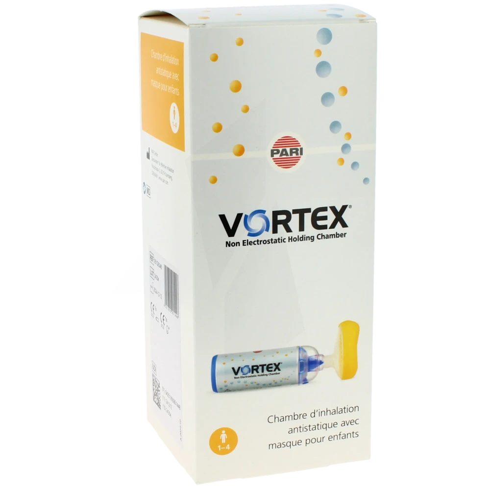 Vortex Chambre Inhalation Masque Enfant 1-4ans