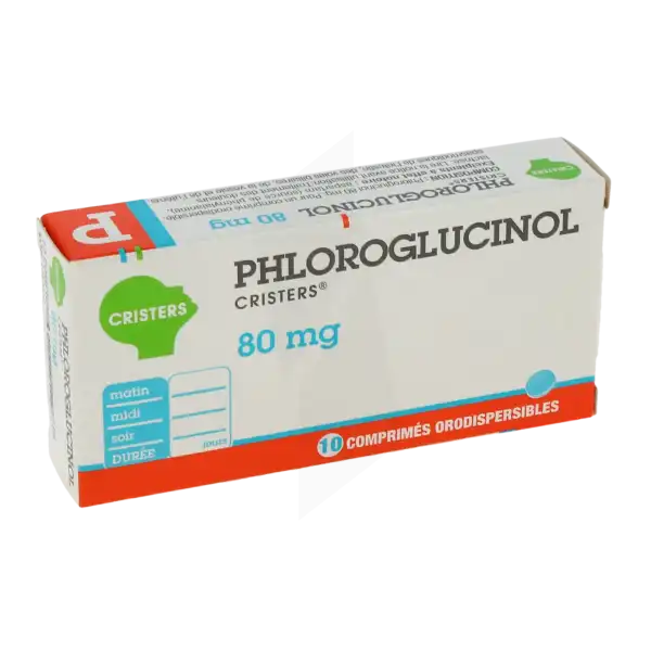 Phloroglucinol Cristers 80 Mg, Comprimé Orodispersible