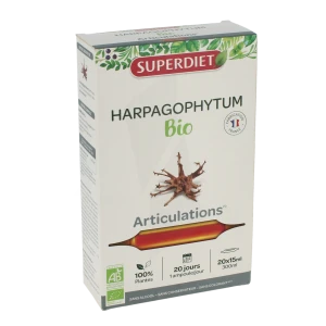 Superdiet Harpagophytum Bio Solution Buvable 20 Ampoules/15ml