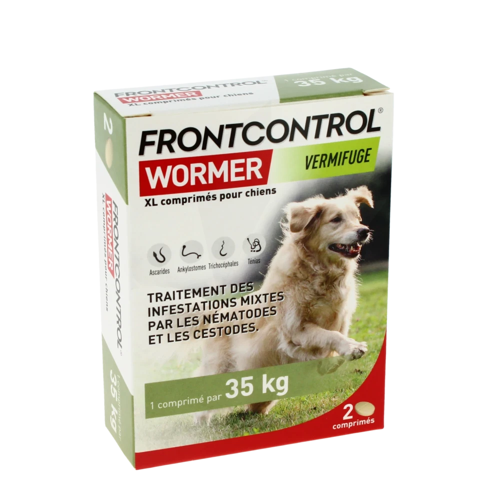 Frontcontrol Wormer Xl Comprimés Chien B/2