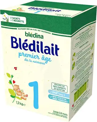 Blédina Blédilait 1 Lait En Poudre B/1,2kg à COLLONGES-SOUS-SALEVE