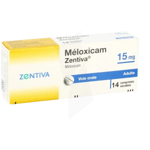 Meloxicam Zentiva 15 Mg, Comprimé Sécable