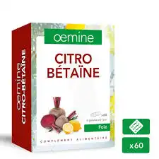 Oemine Citro-betaïne 60 Gélules à Bordeaux