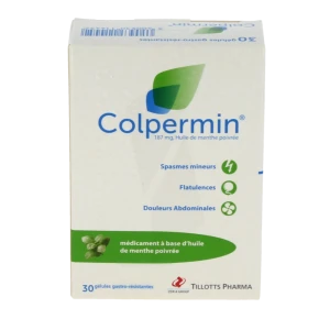 Colpermin 187 Mg, Gélule Gastro-résistante