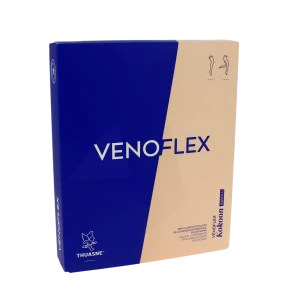 Venoflex Kokoon Absolu 2 Bas Cuisse Femme Noir Taille 1l