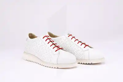 Gibaud  - Chaussures Alassio Blanc - Taille 41 à GUJAN-MESTRAS