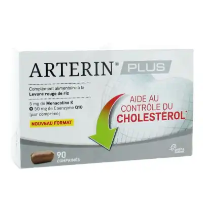 Arterin Plus Levure De Riz Rouge+coenzyme Q10 Cpr B/90 à SAINT-MARCEL