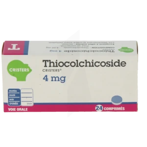 Thiocolchicoside Cristers 4 Mg, Comprimé