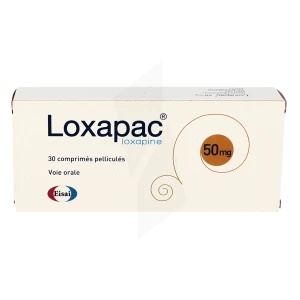 Loxapac 50 Mg, Comprimé Pelliculé