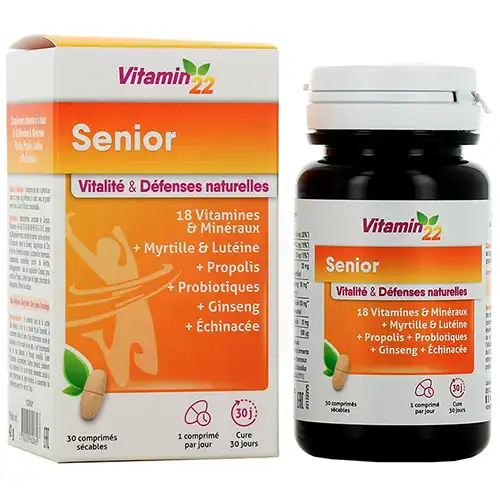 Vitamin'22 Senior Cpr B/30