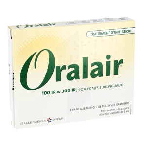 Oralair 100 Ir & 300 Ir, Comprimé Sublingual