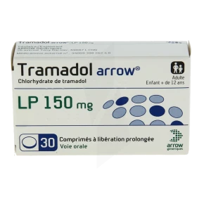 Tramadol Arrow L.p. 150 Mg, Comprimé à Libération Prolongée