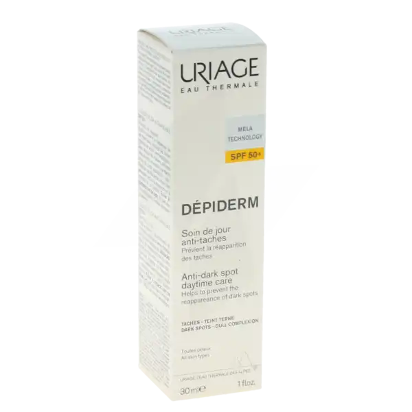 Uriage Depiderm Spf50 Cr Soin De Jour Anti-taches Fl Airless/30ml