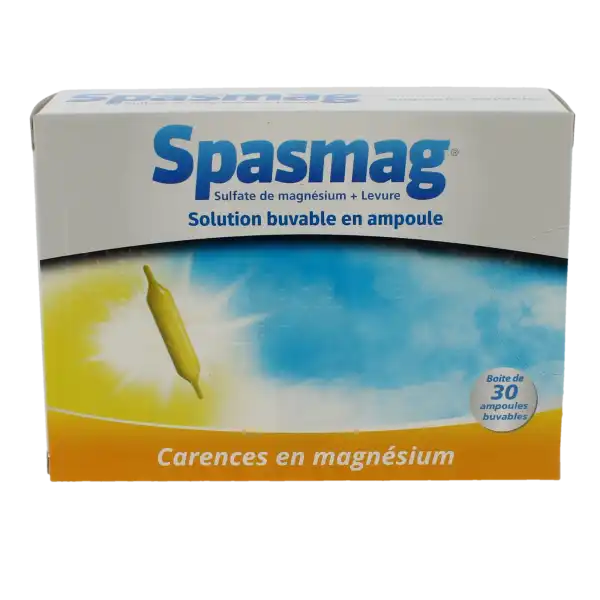 Spasmag, Solution Buvable En Ampoule