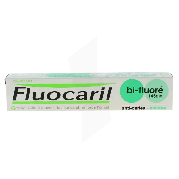 Fluocaril Bi-fluoré 145mg Dentifrice Menthe Tube De 75 Ml
