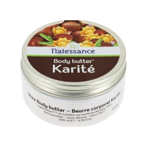 Natessance Body Butters Beurre Corporel Karité 200ml