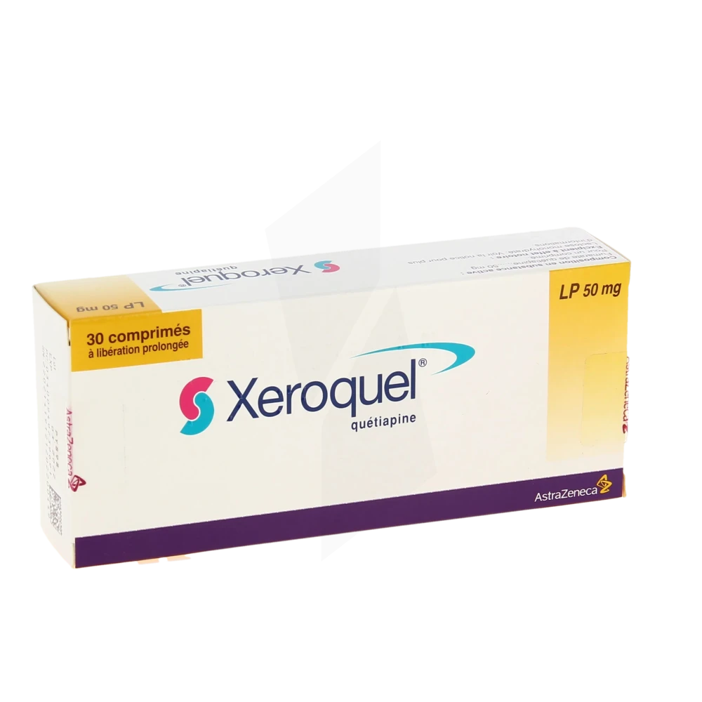 Xeroquel Lp 50 Mg, Comprimé à Libération Prolongée