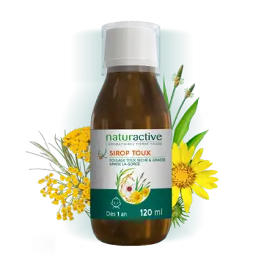 Naturactive Orl Sirop Pour La Toux Flacon De 120 Ml à Castres