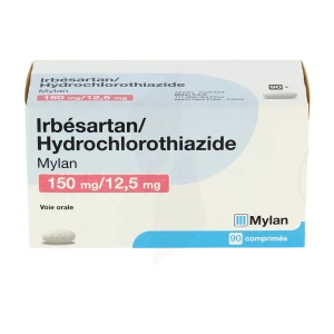 Irbesartan/hydrochlorothiazide Viatris 150 Mg/12,5 Mg, Comprimé