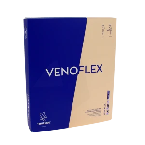 Venoflex Kokoon Absolu 3 Bas Cuisse Femme Beige Naturel Taille 4n