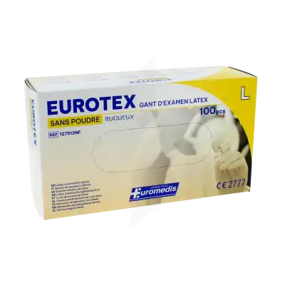 Eurotex 240mm Gant Non Poudré T8/9 B/100 à LORMONT