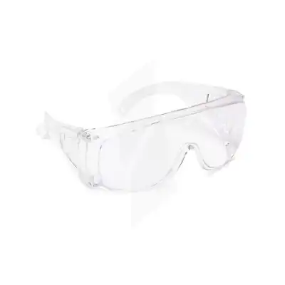 EVASTAR Sur-lunettes/lunettes visiteur 100 % polycarbonate incolore pour port lunettes de vue