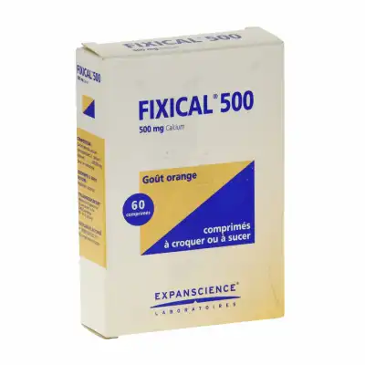 Fixical 500 Mg, Comprimé à Croquer Ou à Sucer à Nice