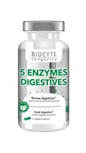 Acheter Biocyte 5 Enzymes Gélules B/60 à Pessac