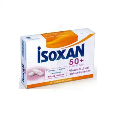 Isoxan 50+ Comprimés B/20 à QUINCY-SOUS-SÉNART