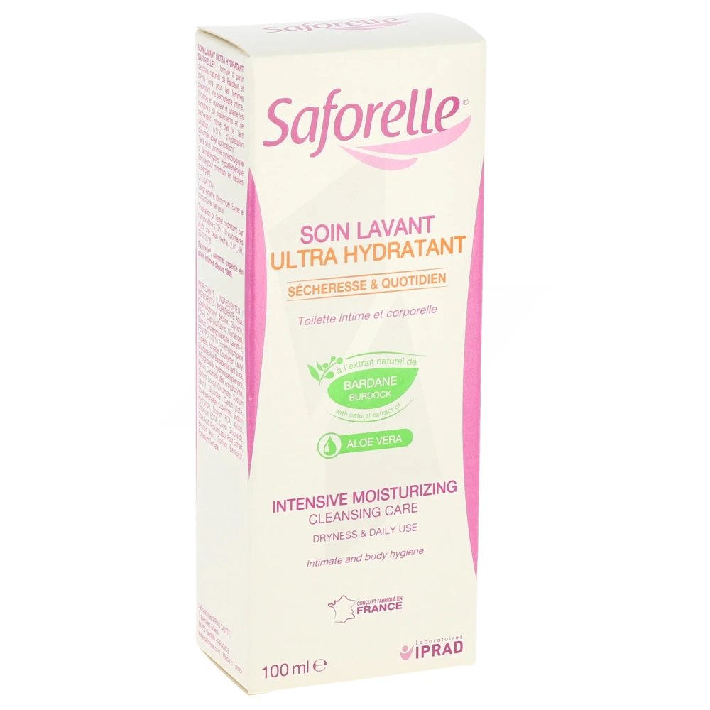 Saforelle Solution Soin Lavant Ultra Hydratant 100ml